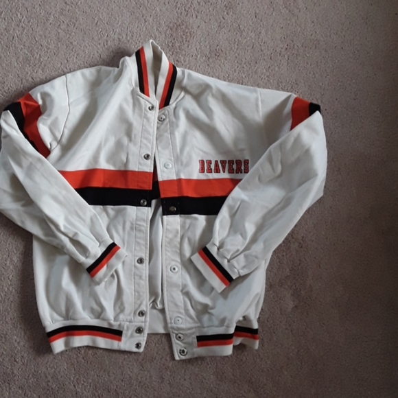 🐖Vintage beavers basketball jacket - Picture 2 of 7